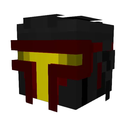 HEYNI_YT Minecraft avatar head, 3D render
