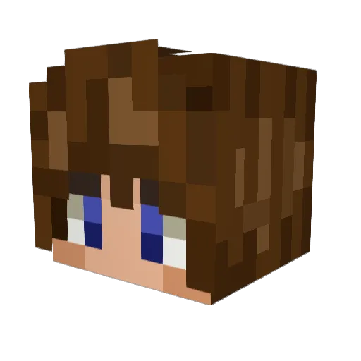 HFIVVE Minecraft avatar head, 3D render