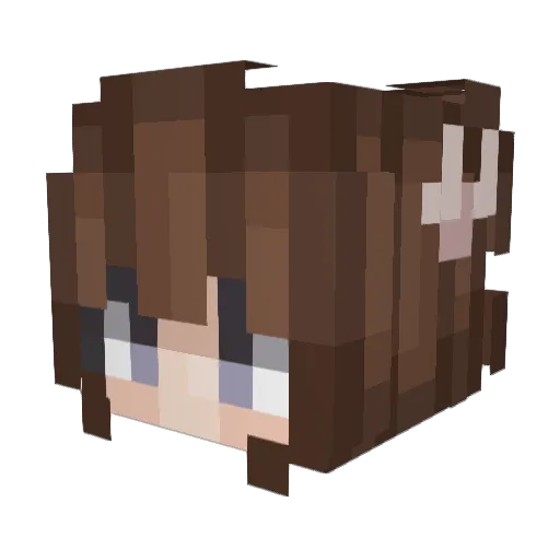 HFK_Firefist Minecraft avatar head, 3D render
