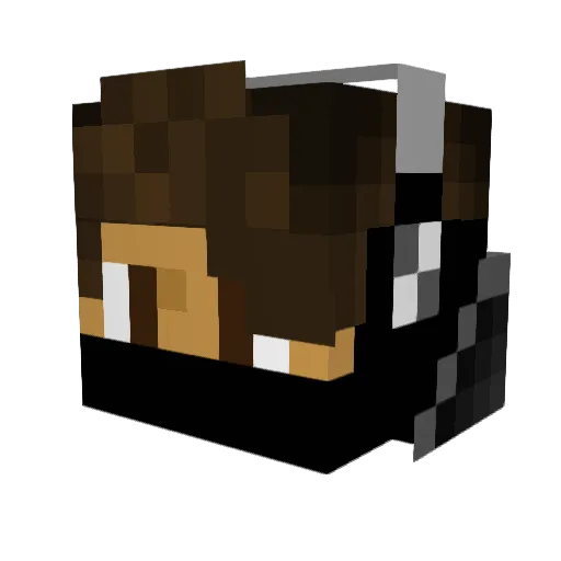 HGmatt23 Minecraft avatar head, 3D render