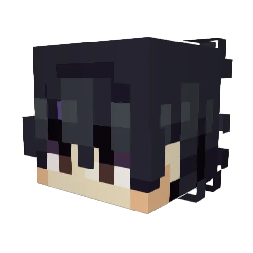 HGranger2007 Minecraft avatar head, 3D render