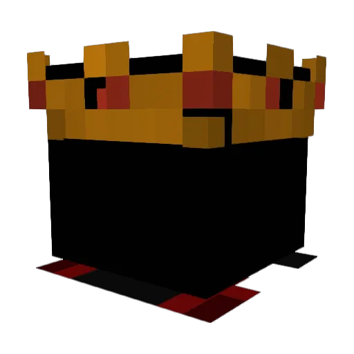 HHQQQ Minecraft avatar head, 3D render