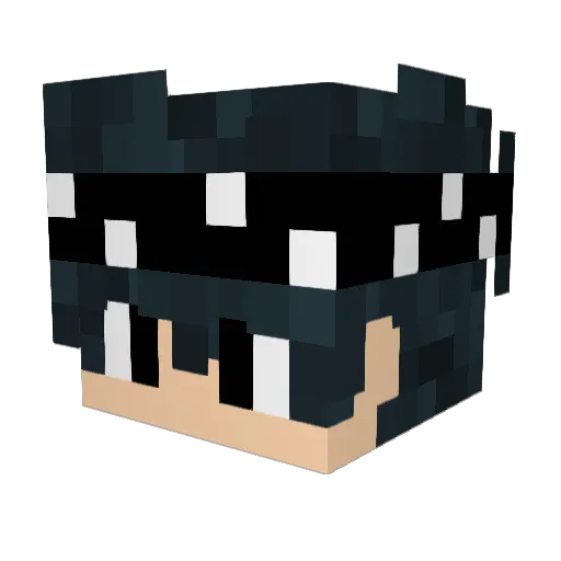 HHernades Minecraft avatar head, 3D render