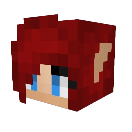 HHomey987 Minecraft avatar head, 3D render