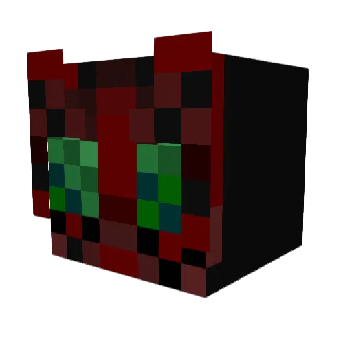HIDEYOSHI1022 Minecraft avatar head, 3D render
