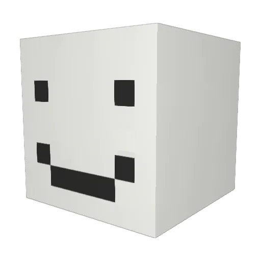 HIKAINTV365 Minecraft avatar head, 3D render