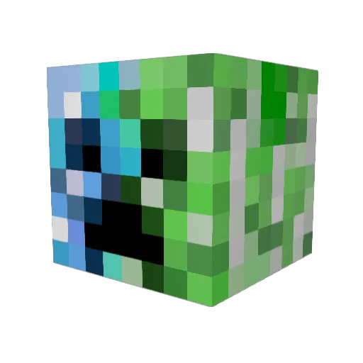 HIROTO613 Minecraft avatar head, 3D render