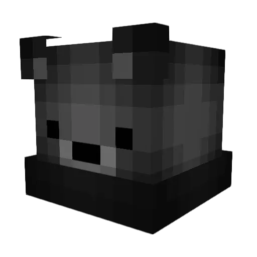 HITB0XE Minecraft avatar head, 3D render