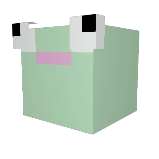 HIT_TS Minecraft avatar head, 3D render