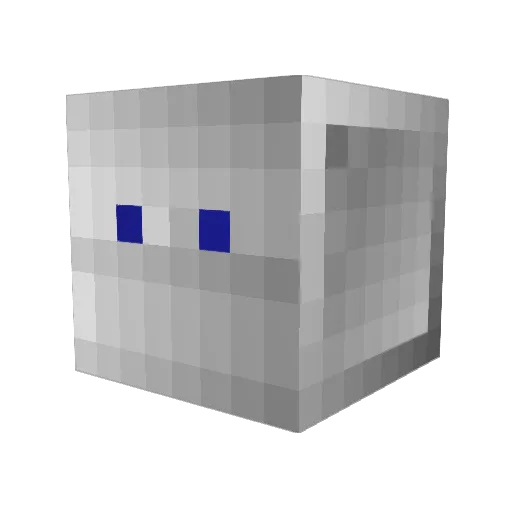 HJTrap Minecraft avatar head, 3D render