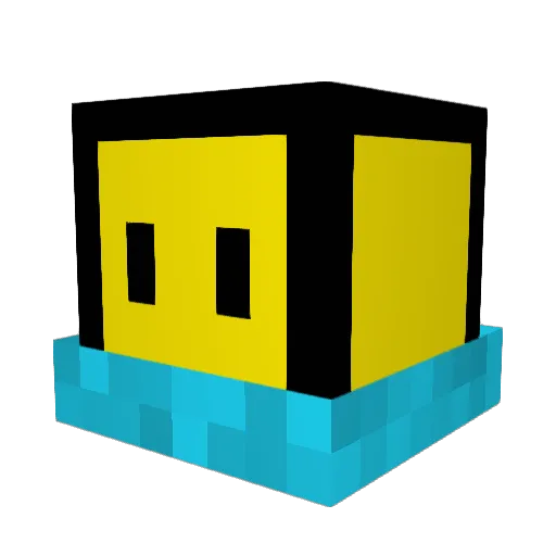 HJXhhh6 Minecraft avatar head, 3D render