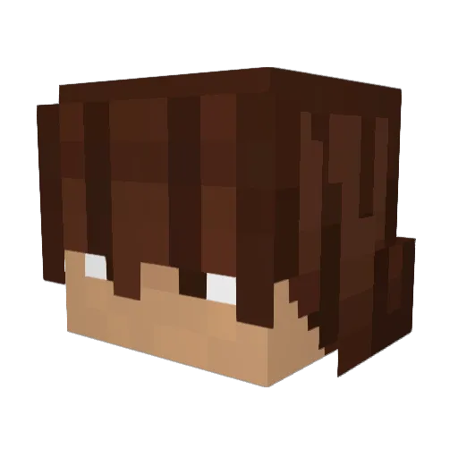 HJonathan Minecraft avatar head, 3D render