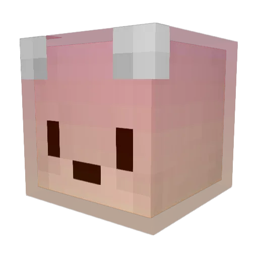 HKITTY0223 Minecraft avatar head, 3D render