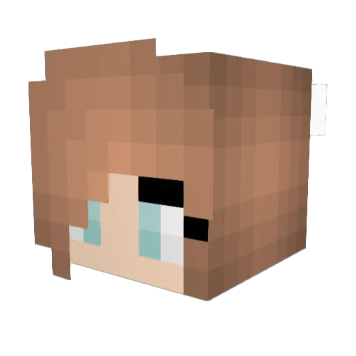 HMMurdock28 Minecraft avatar head, 3D render