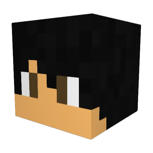 HMetalmasterEMS Minecraft avatar head, 3D render