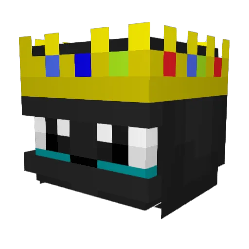 HOGLINRIDER Minecraft avatar head, 3D render