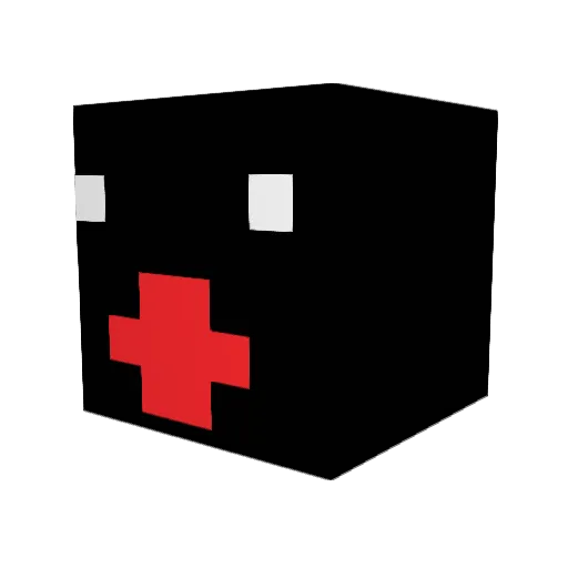 HOJINBROTHER Minecraft avatar head, 3D render