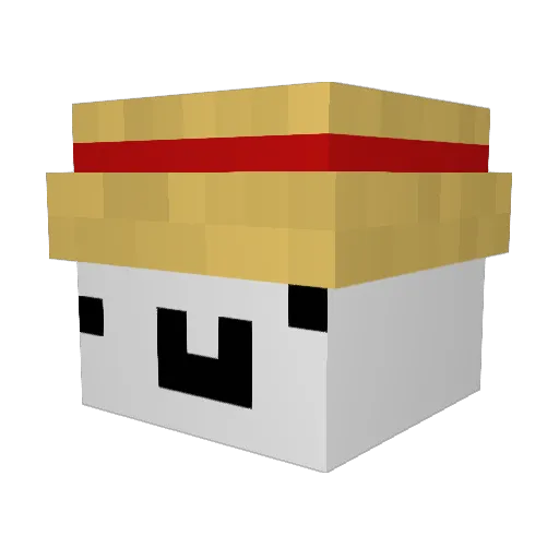 HOLY_BALL_S Minecraft avatar head, 3D render