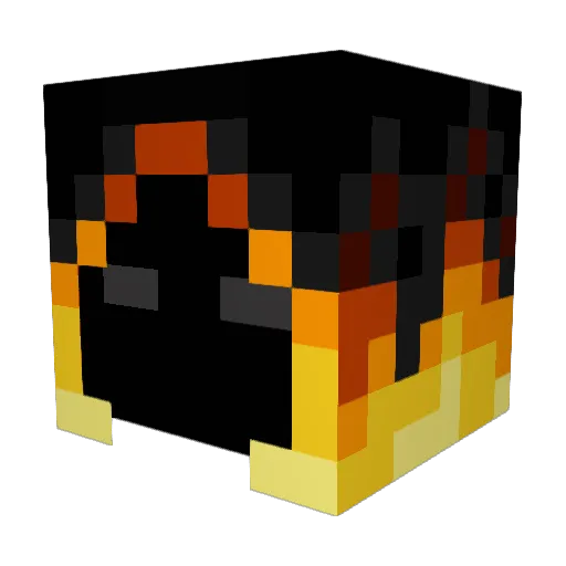 HOM9K Minecraft avatar head, 3D render