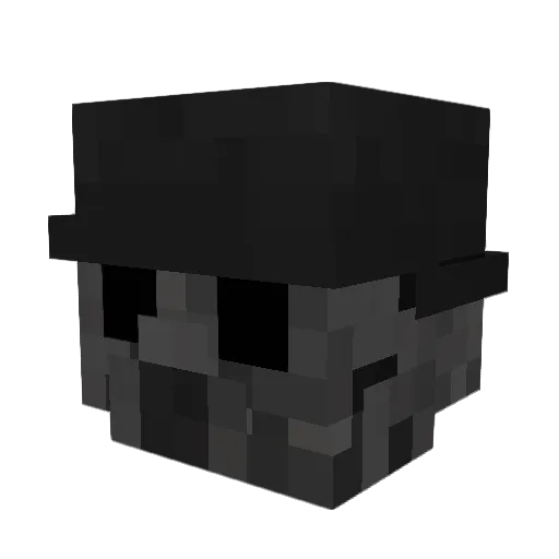 HONK007 Minecraft avatar head, 3D render