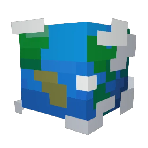HOPONCS67 Minecraft avatar head, 3D render