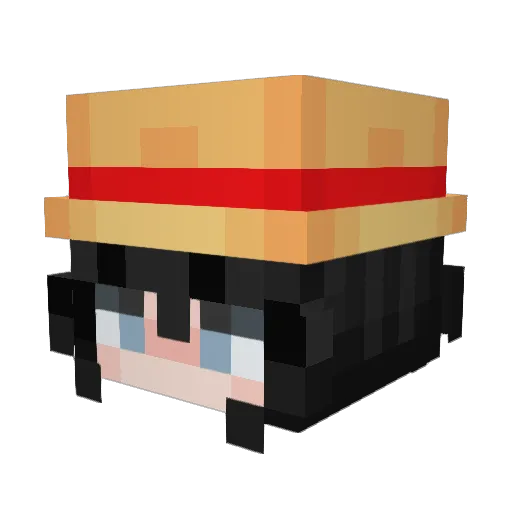 HORCHATITA_ Minecraft avatar head, 3D render