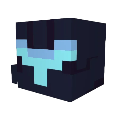 HORNET_2009 Minecraft avatar head, 3D render