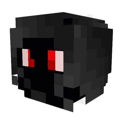 HOTARU0805 Minecraft avatar head, 3D render