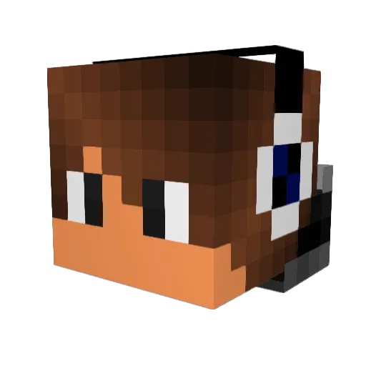 HOTRODAIDEN99 Minecraft avatar head, 3D render