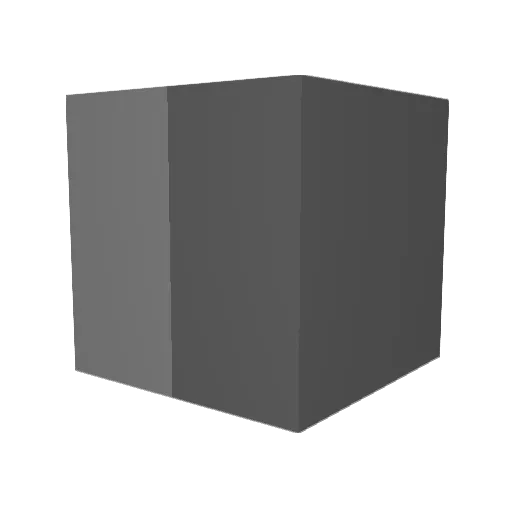 HP8B Minecraft avatar head, 3D render