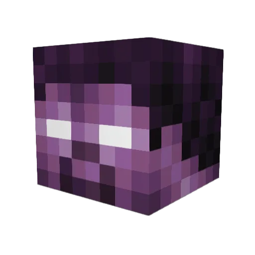 HRSN999 Minecraft avatar head, 3D render