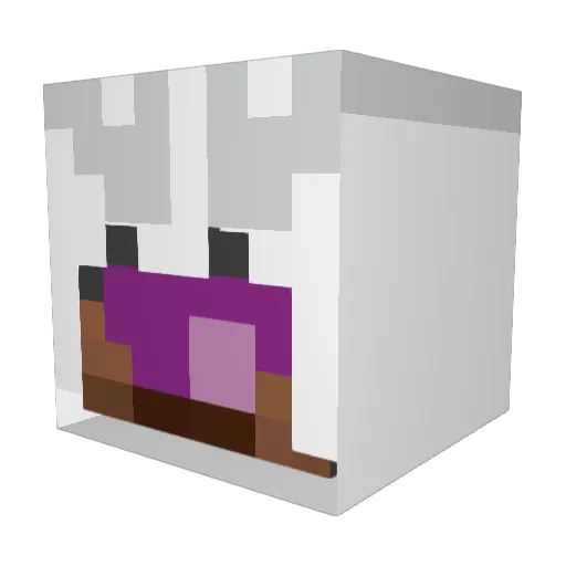 HR_Kyaruchan Minecraft avatar head, 3D render