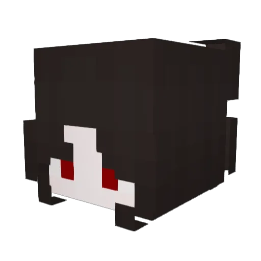 HSMA Minecraft avatar head, 3D render