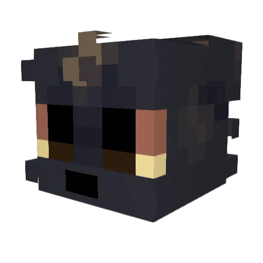 HTTP_403 Minecraft avatar head, 3D render