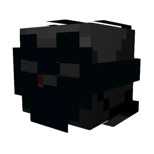 HTWonderZ Minecraft avatar head, 3D render