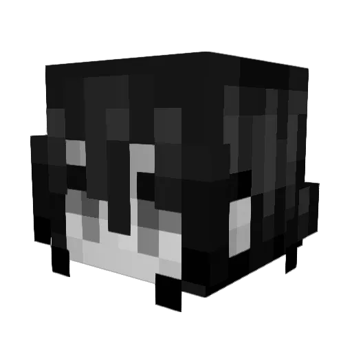 HTXJV Minecraft avatar head, 3D render