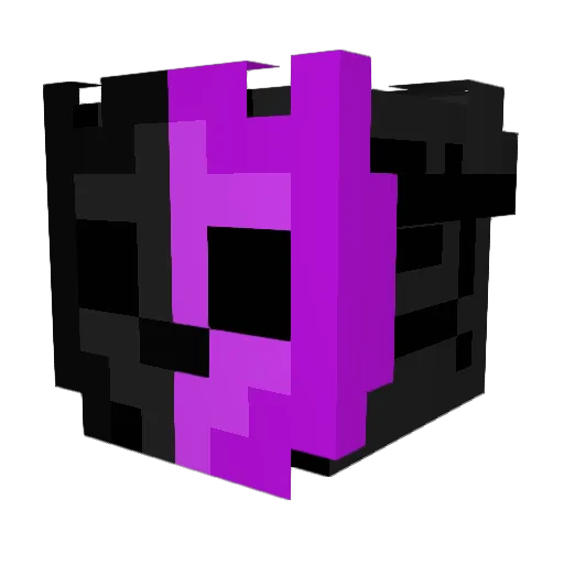 HTX_AV8R Minecraft avatar head, 3D render
