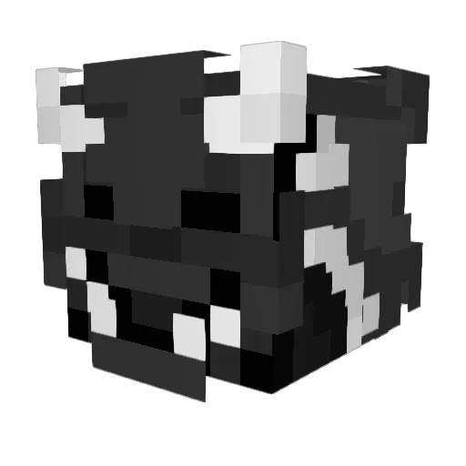 HTourneur Minecraft avatar head, 3D render