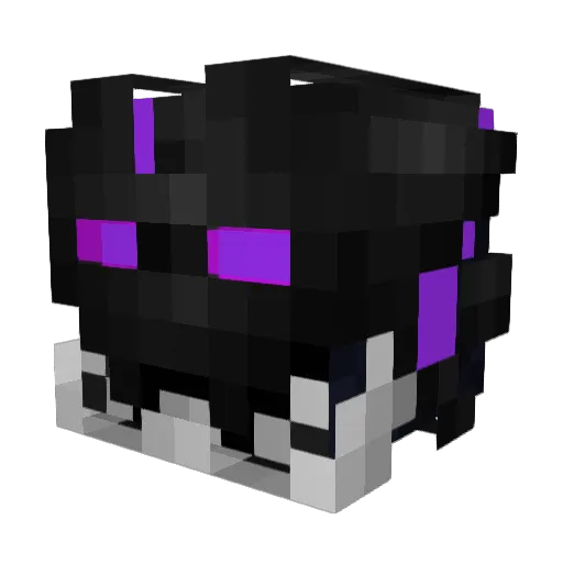 HUG0_777 Minecraft avatar head, 3D render