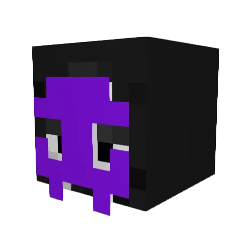 HUGOBOSS0912 Minecraft avatar head, 3D render