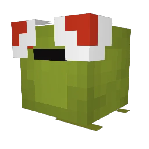 HUMBO_ Minecraft avatar head, 3D render