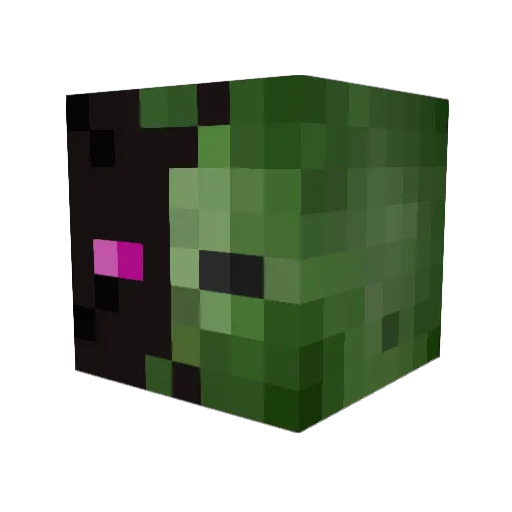 HUNTER6529 Minecraft avatar head, 3D render