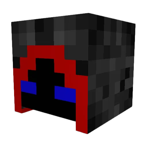 HURTGUNNERCC Minecraft avatar head, 3D render