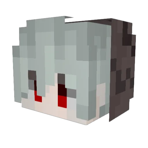 HUUHTAO Minecraft avatar head, 3D render