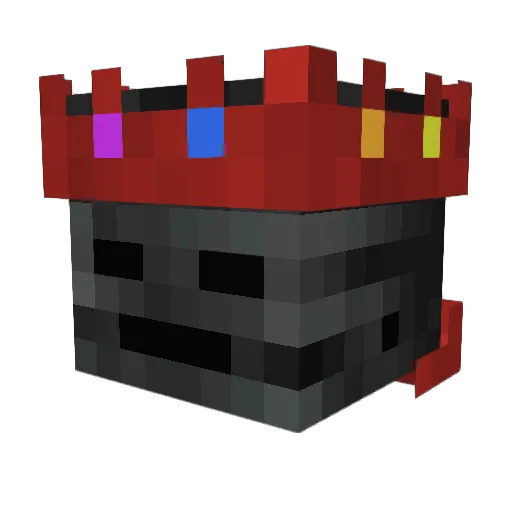 HUX_A713 Minecraft avatar head, 3D render