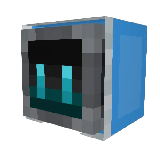 HUX_xx Minecraft avatar head, 3D render