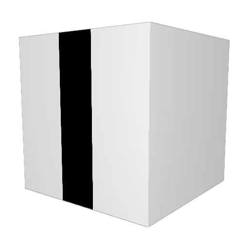 HUman_3RROR Minecraft avatar head, 3D render
