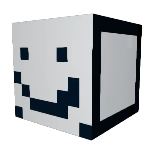 HYDRA11113 Minecraft avatar head, 3D render