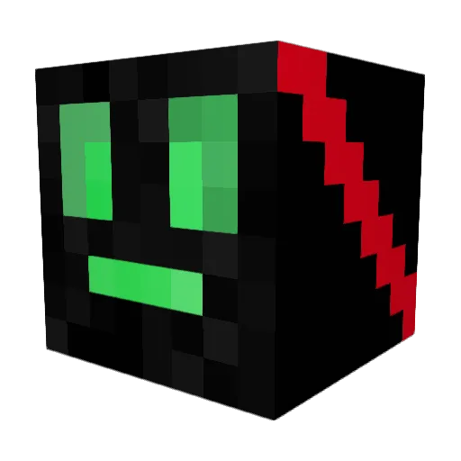 HYPERSLASHXD Minecraft avatar head, 3D render
