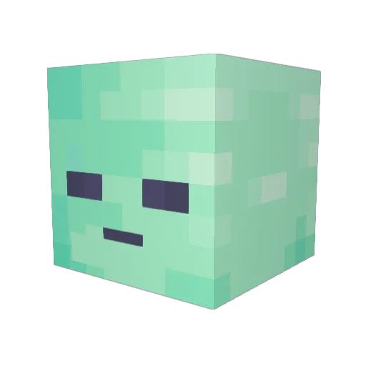 HYSTERIKYLE Minecraft avatar head, 3D render